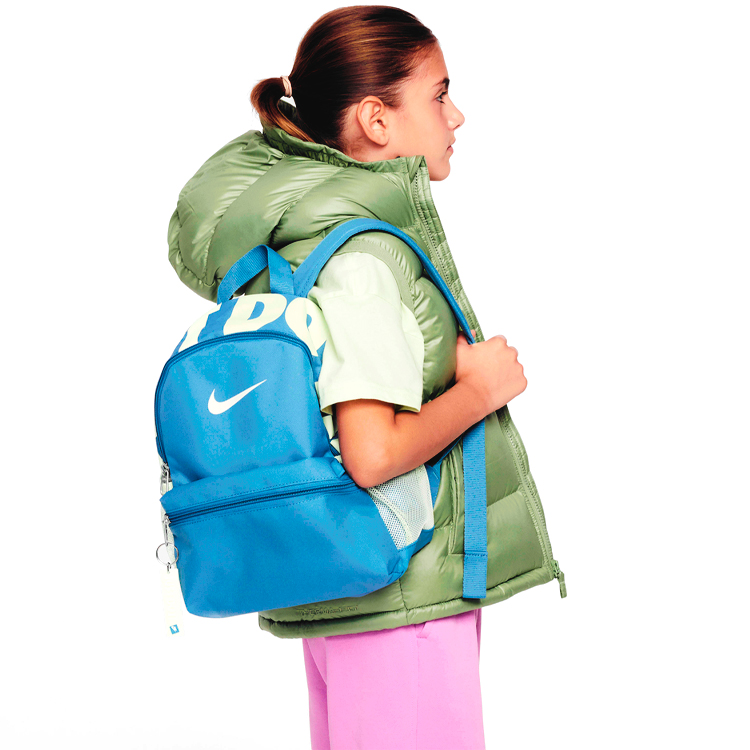Rucsac Nike Y NK BRSLA JDI MINI BKPK DR6091-429 Albastru deschis photo 5